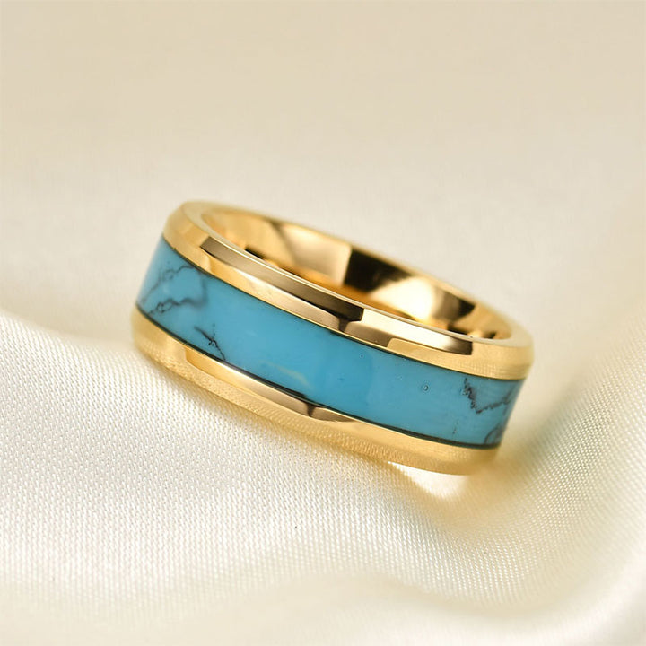 Anello Olivenorma Turchese Trasformazione e Protezione