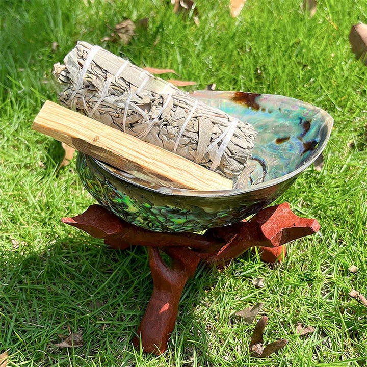 Meditazione purificante Olivenorma Nacre Crystal White Sage 