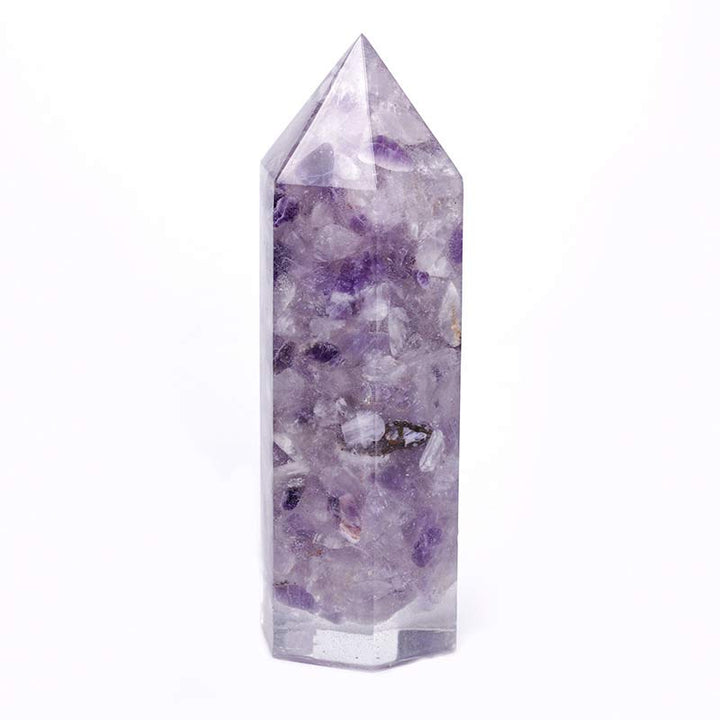 Decorazione di protezione dei chakra in cristallo naturale