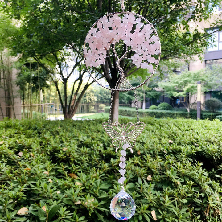 Olivenorma Albero della vita farfalla pendente decorazione ornamento
