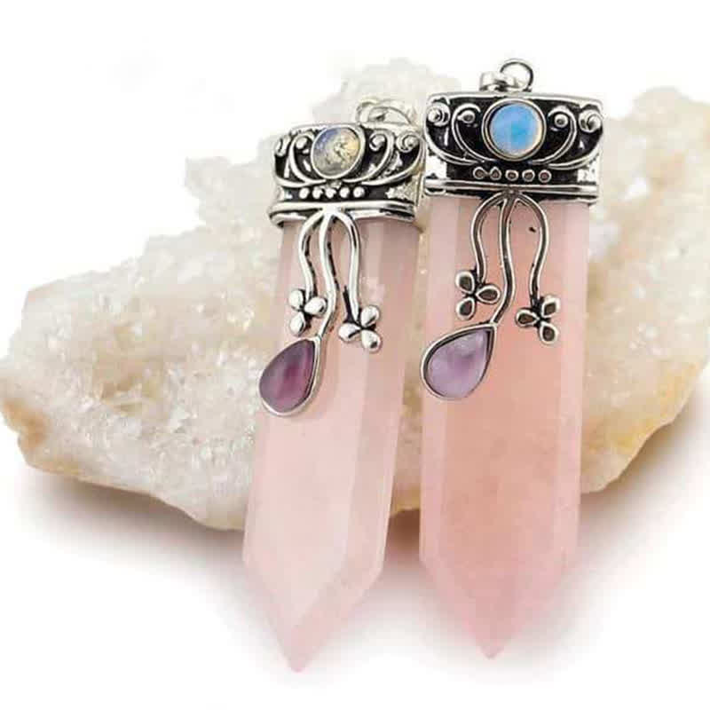 Collana in pietra naturale con protezione della dea Olivenorma 