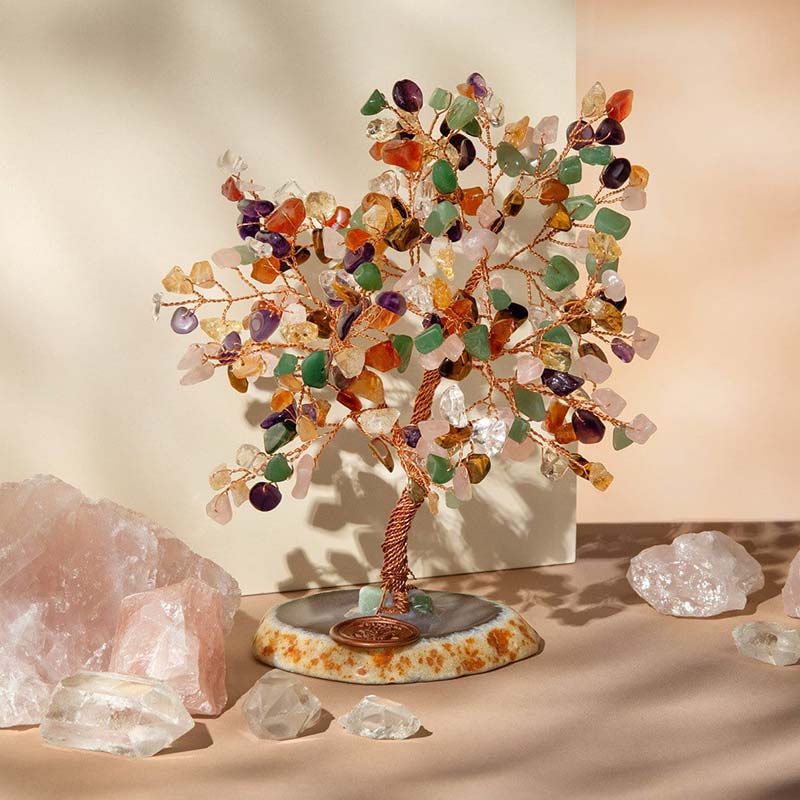 Olivenorma Tonificante Albero Feng Shui Multi-Pietra 