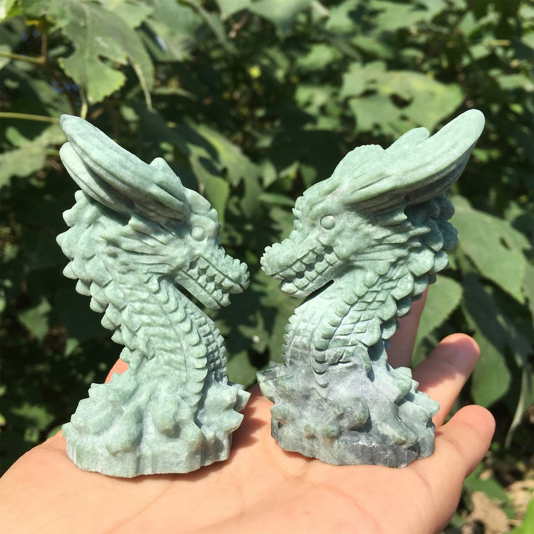 Olivenorma Ossidiana Yooperlite Pietra Longhorn Ornamento Decorazione Pietra preziosa 