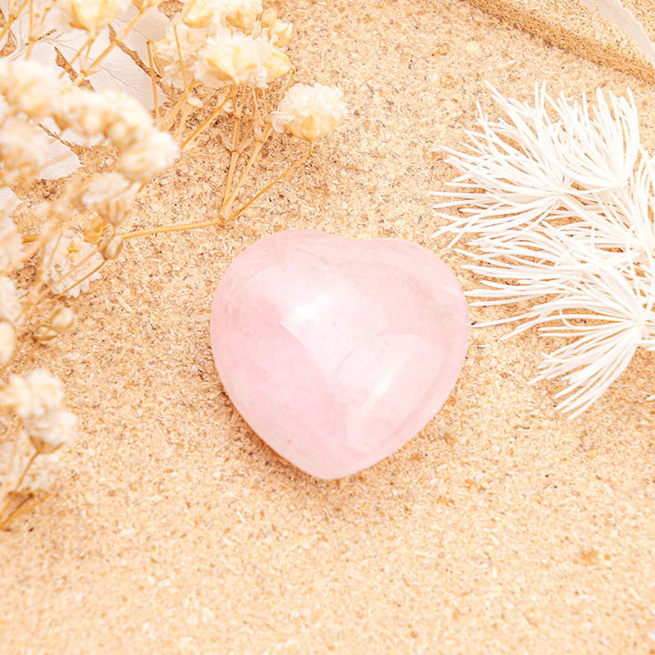 Olivenorma Rose Quartz Love Crystal Heart
