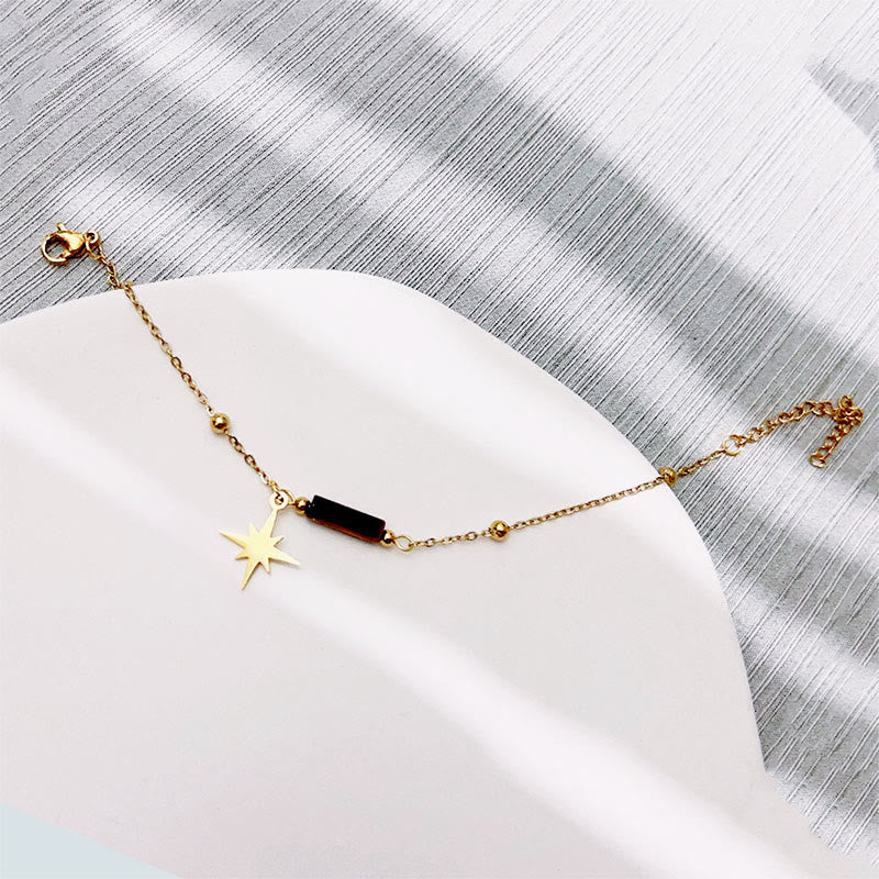 Olivenorma Natural Tiger Eye Star Pendant Orecchini Collana Bracciale