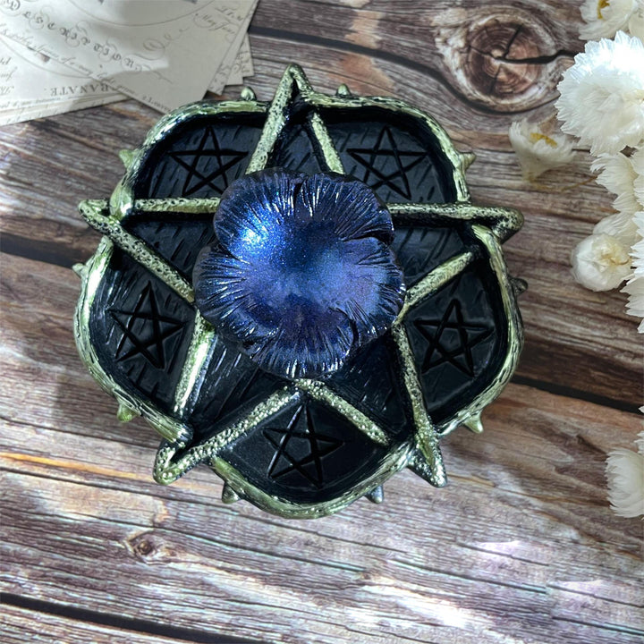 Supporto per sfera di cristallo a forma di stella Olivenorma