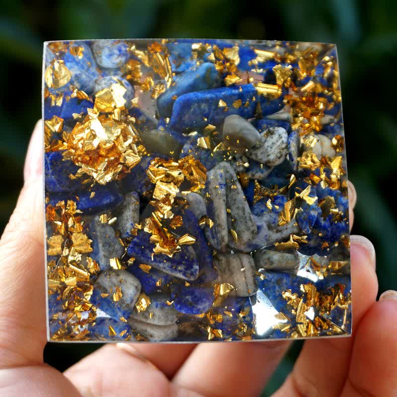 Olivenorma Loto Positivo Ametista Sfera Orgone Piramide