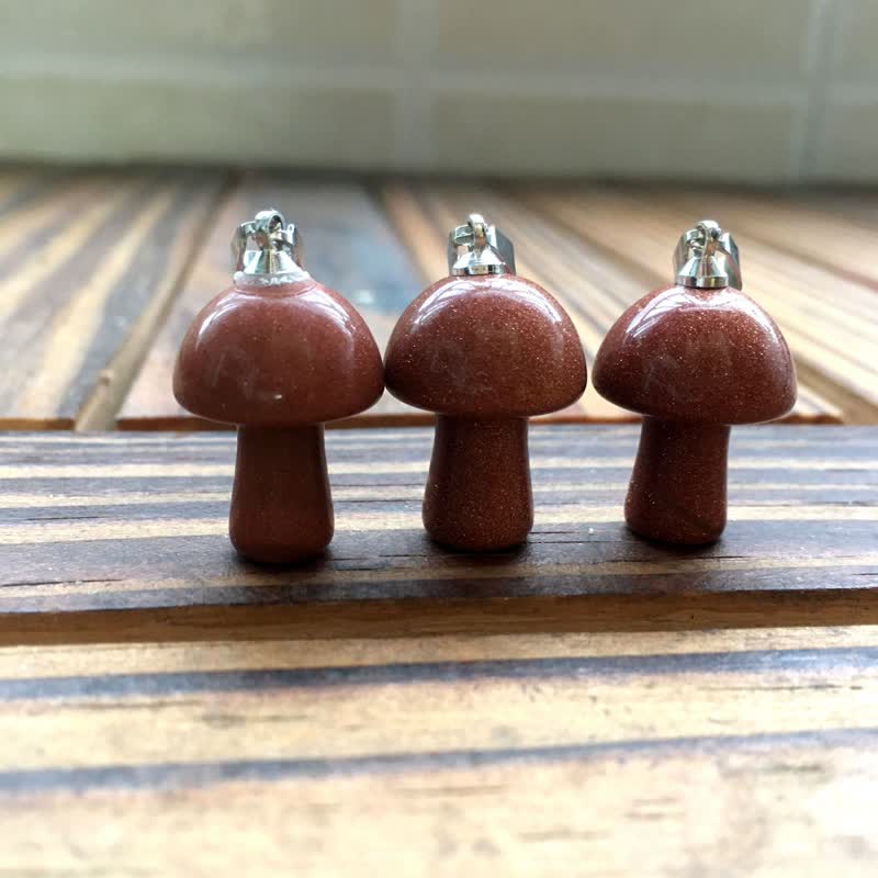 Collana di guarigione con design a fungo per l'intonazione spirituale Olivenorma 