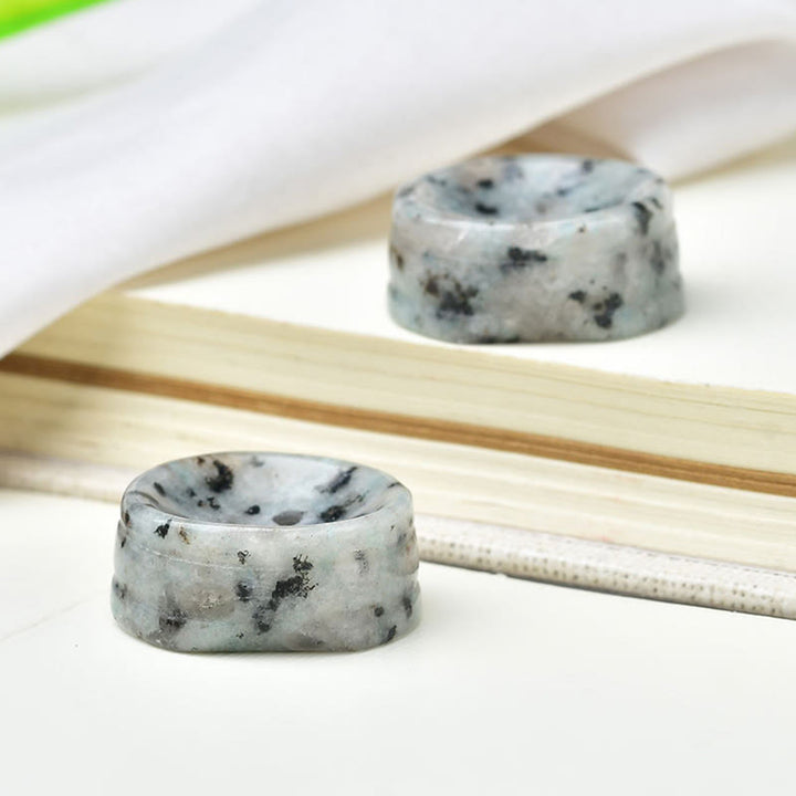 Olivenorma Base in cristallo minerale naturale con sfera rotonda Decorazione in pietra preziosa 