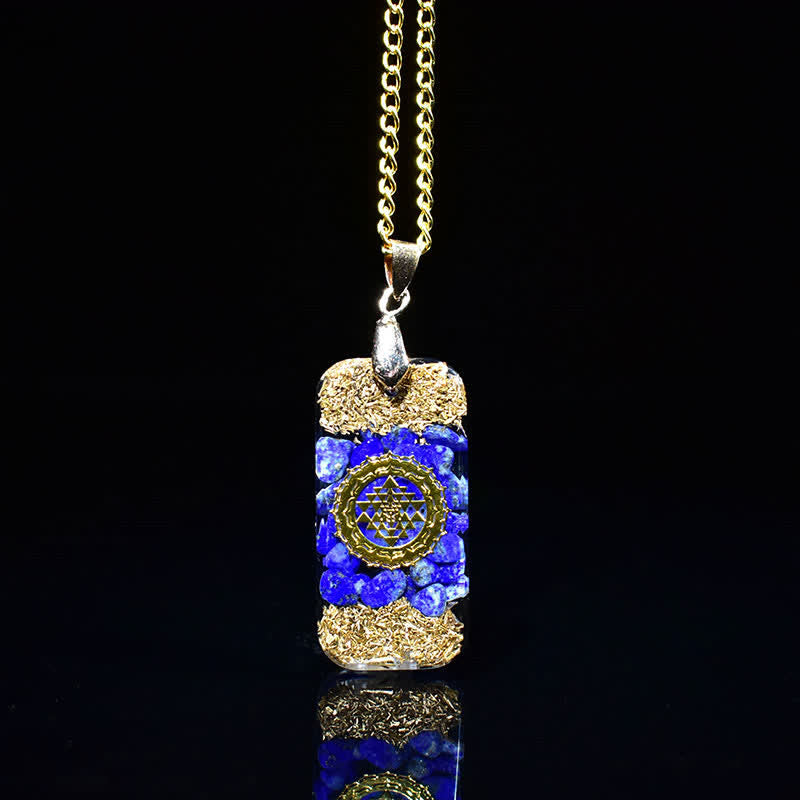 Olivenorma Raise Consciousness - Collana energetica Orgone Lapislazzuli - image 4