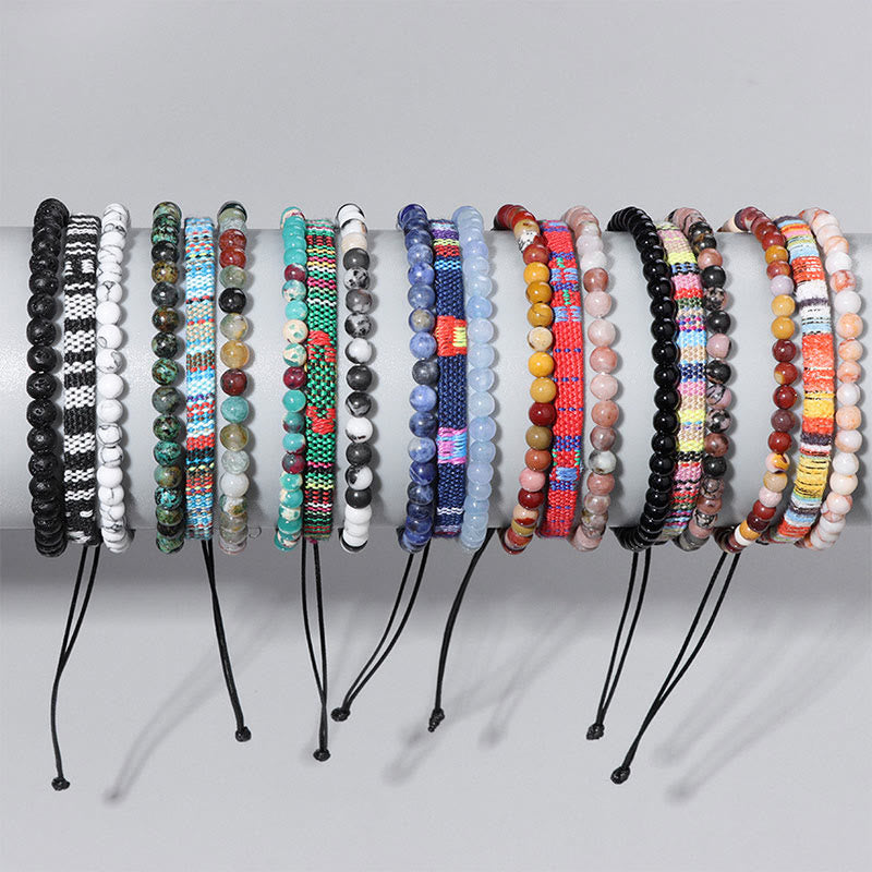 Olivenorma Bohemia Africa Bracciale in cristallo turchese
