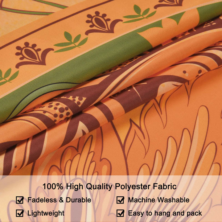 Olivenorma Burning Sun Flower Vines Arazzo floreale 