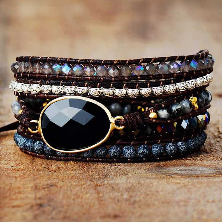 Bracciale in ossidiana