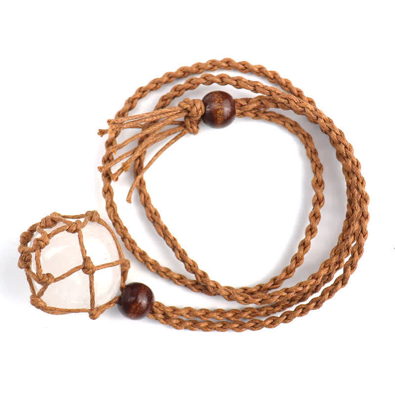 Collana di protezione in cristallo naturale