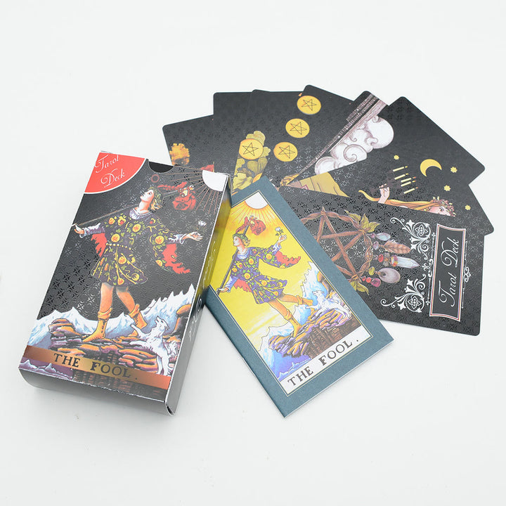 Olivenorma Black Triangle Evil Eye Tarot Deck Carte