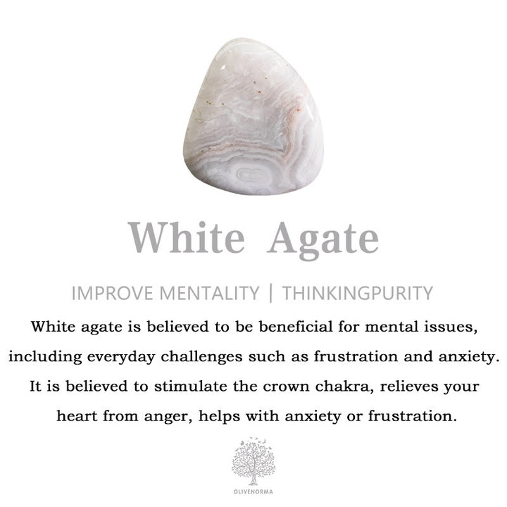 Decorazione con pietra preziosa e totem in osso di cristallo dello spirito guardiano Olivenorma - image 17