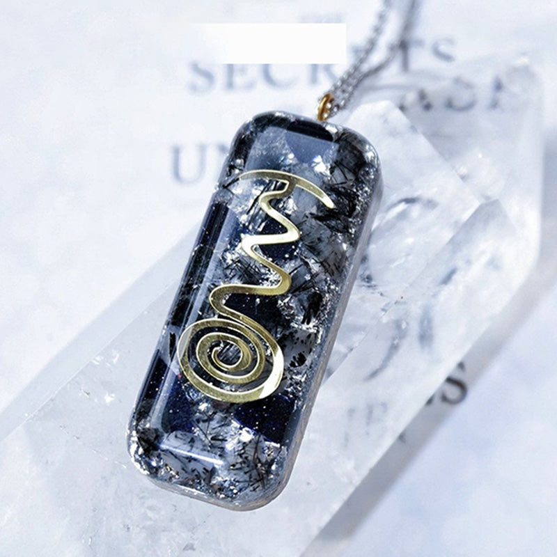 Collana di orgone del cavaliere nero Olivenorma