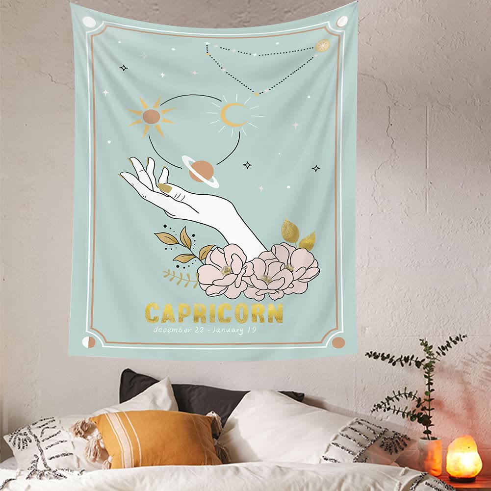 Olivenorma Mano Magica Tarocchi Zodiaco Arazzo 