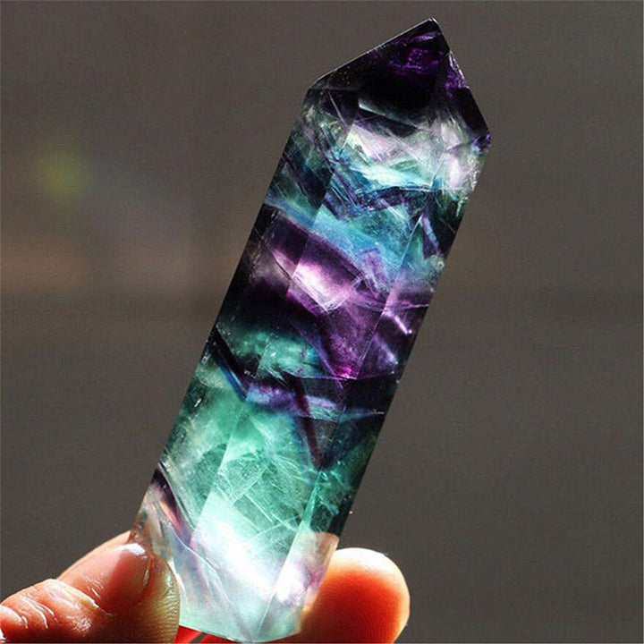 Bacchette di cristallo Reki crostale naturale di fluorite