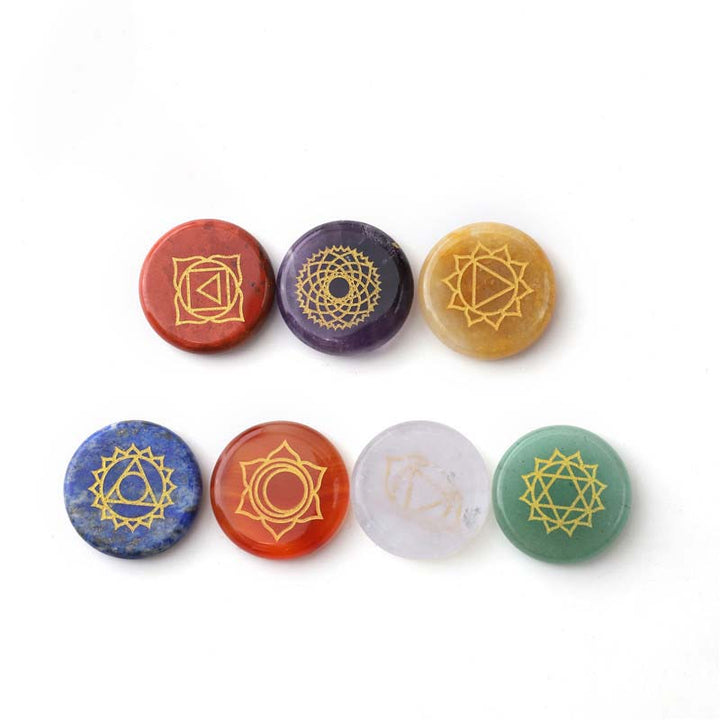 Set di cristalli curativi per i chakra