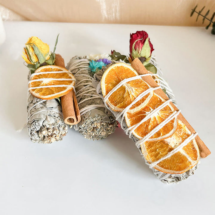 Olivenorma Cannella Arancia Cristallo Meditazione Purificante Salvia Bianca