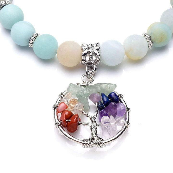 Bracciale Chakra Albero della Vita Ametista