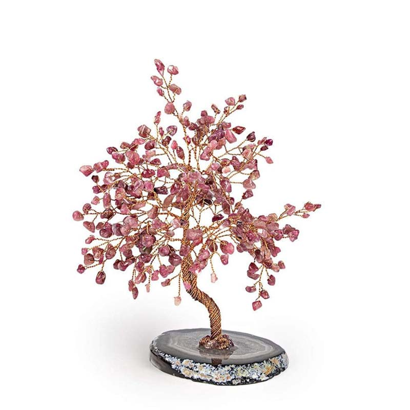 Olivenorma Lavish Blessings Albero Feng Shui Tormalina Rossa