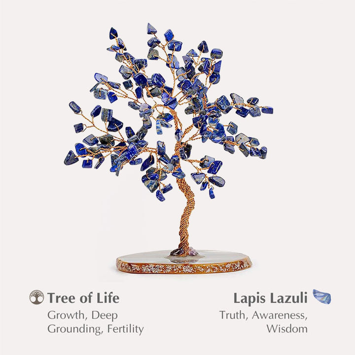Olivenorma Il Custode della Saggezza - Albero Feng Shui Lapislazzuli