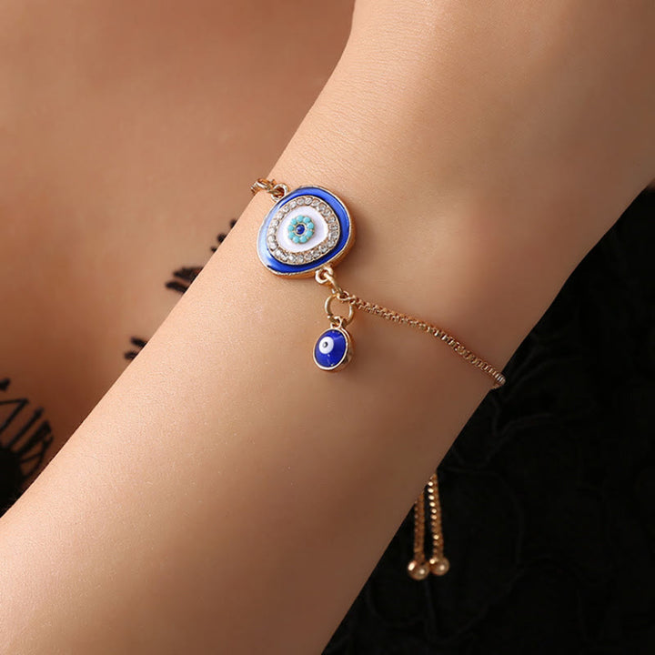 Braccialetto Olivenorma Evil Eye Turchese Lapislazzuli