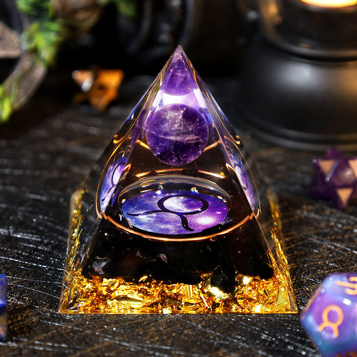Olivenorma Ametista Palla Ossidiana Ghiaia Zodiaco Toro Orgone Piramide