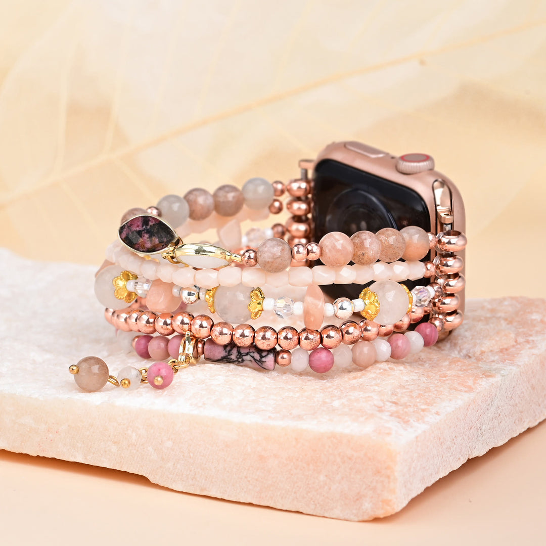 Bracciale Apple Watch Olivenorma Pink Opal