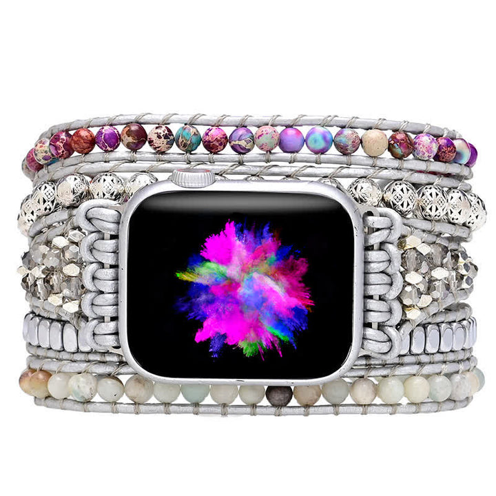 Cinturino avvolgente per Apple Watch Olivenorma Emperor Stone