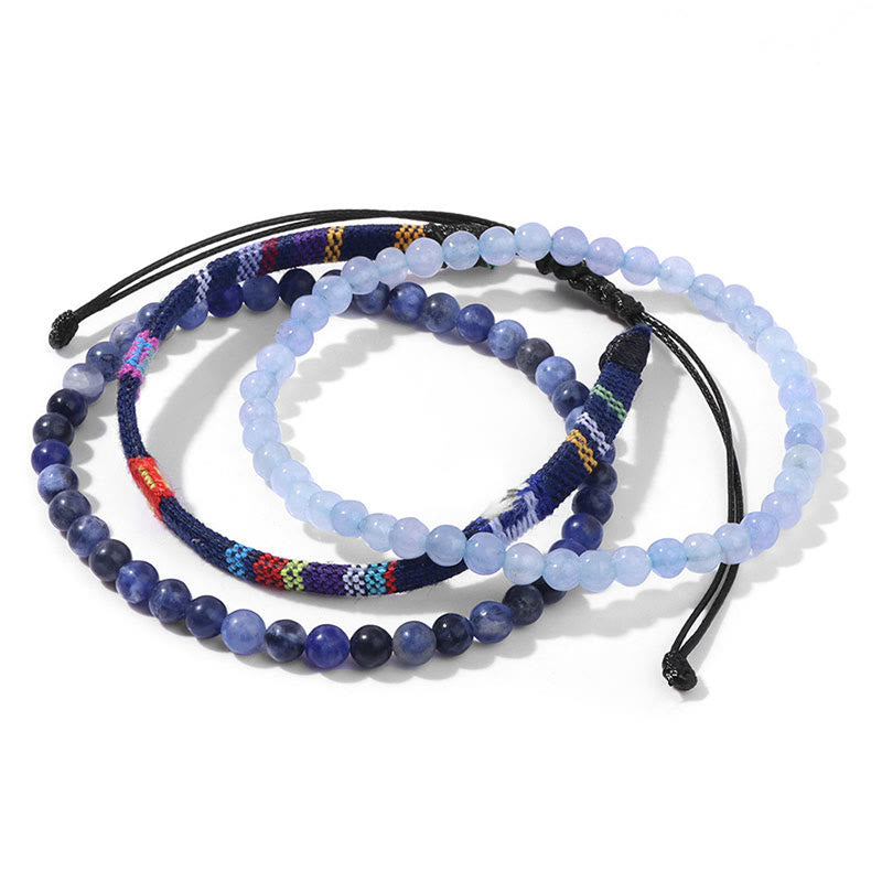 Olivenorma Bohemia Africa Bracciale in cristallo turchese