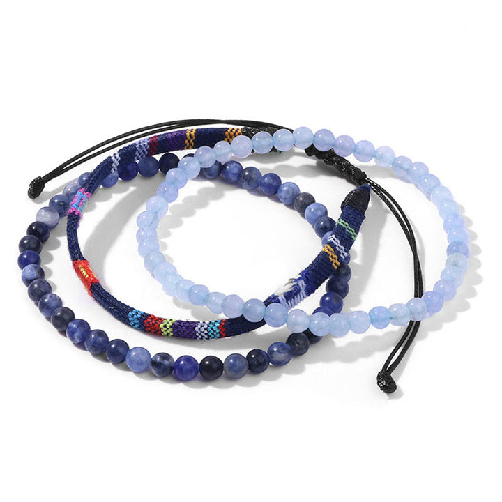 Olivenorma Bohemia Africa Bracciale in cristallo turchese