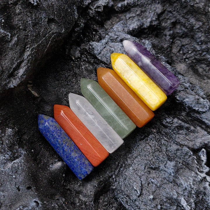 Olivenorma 17 pezzi Chakra Stone Crystal Set
