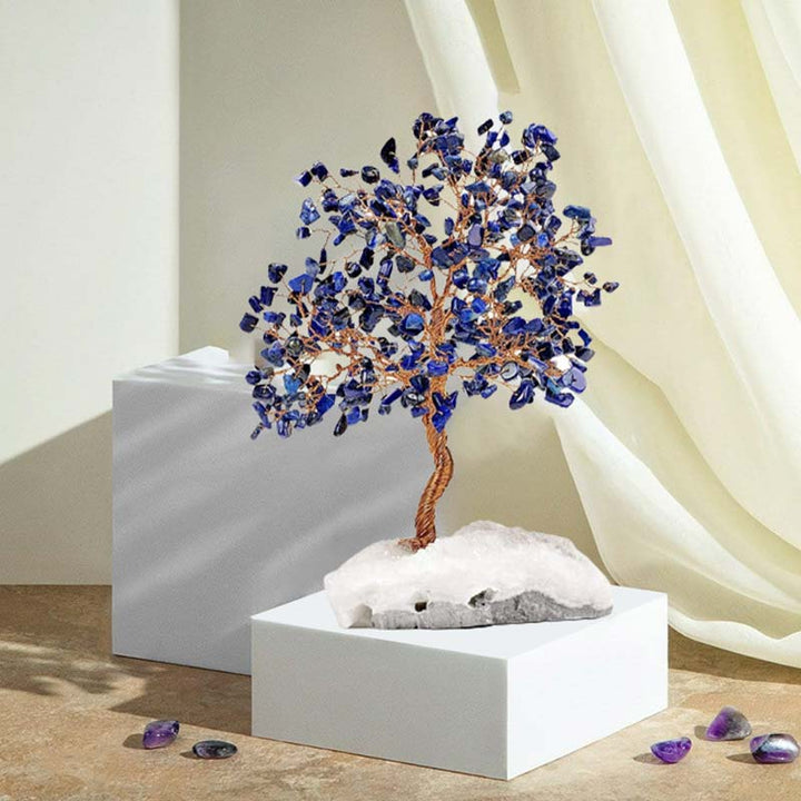 Olivenorma Fidati di te stesso - Albero Feng Shui Lapislazzuli 