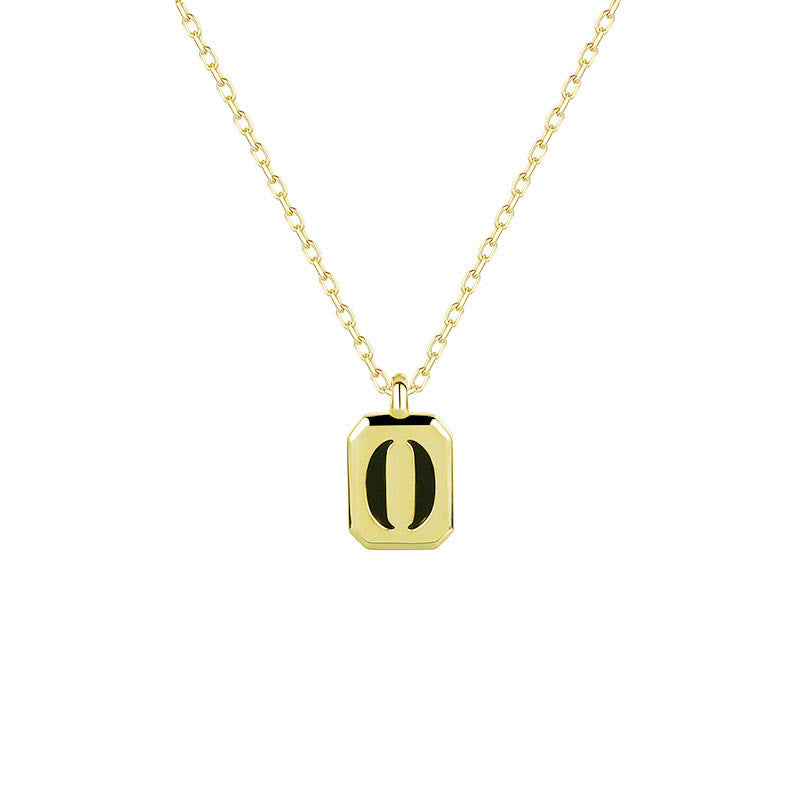 Collana iniziale in oro personalizzabile Olivenorma - image 18