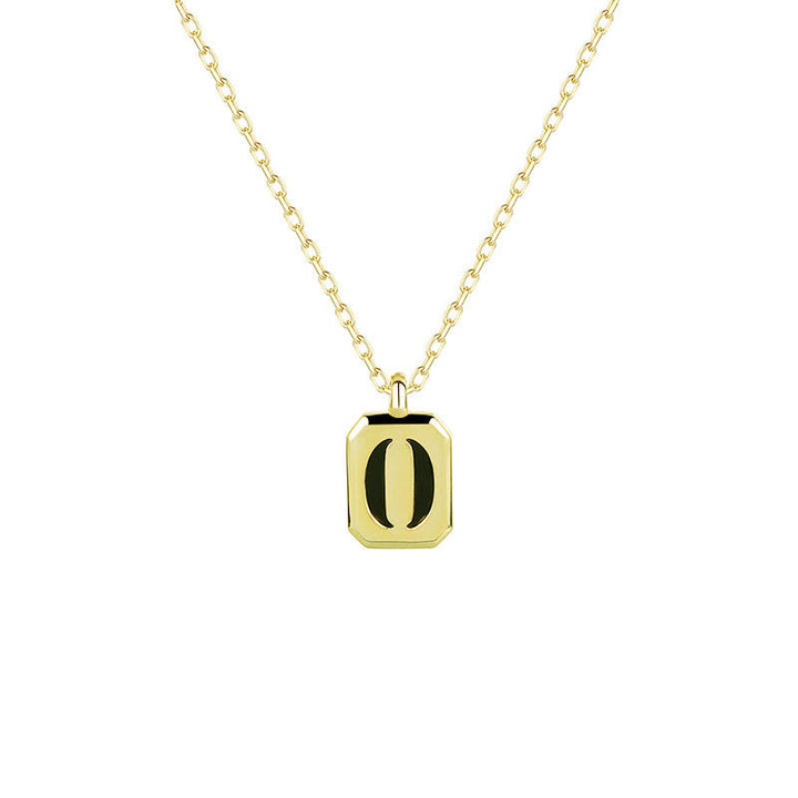 Collana iniziale in oro personalizzabile Olivenorma - image 18