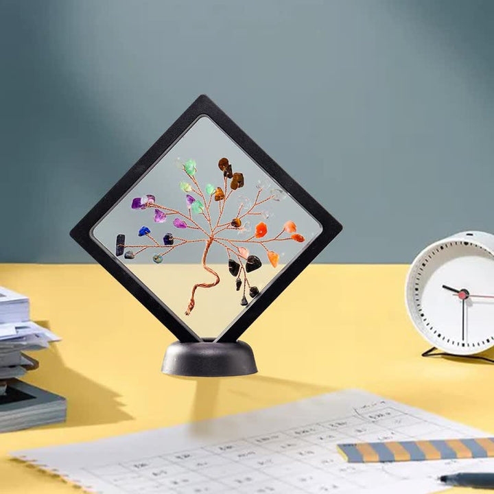 Decorazione per albero portafortuna in cristallo di chakra Olivenorma 