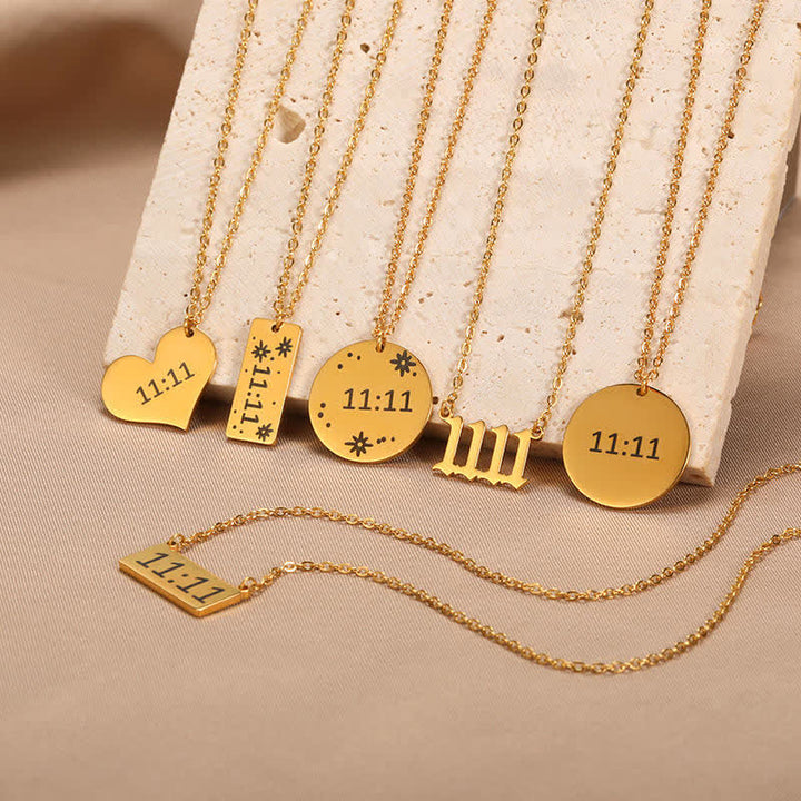 Olivenorma 11:11 Collana portafortuna con numero angelico 