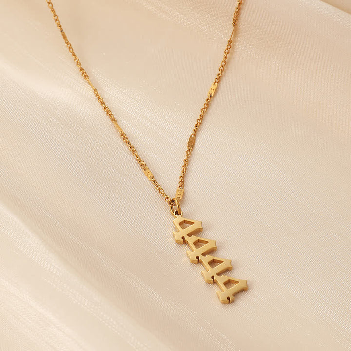 Olivenorma Angelo Numero 4444 Collana Semplice
