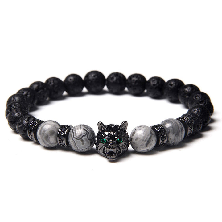 Bracciale Lupo Olivenorma Lapislazzuli