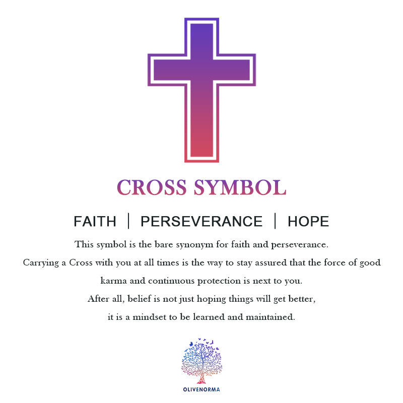 Collana rosario con ciondolo a croce in rame e avventurina viola Olivenorma