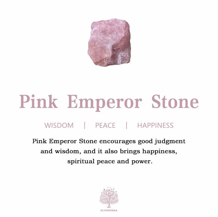 Olivenorma Emperor Stone Bracciale a strati con perline