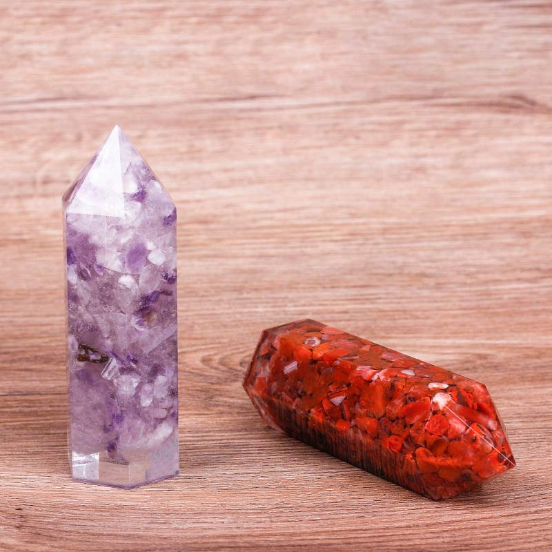 Decorazione di protezione dei chakra in cristallo naturale