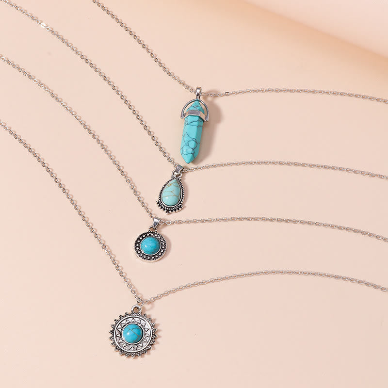 Olivenorma orecchini turchi set collana multistrato 