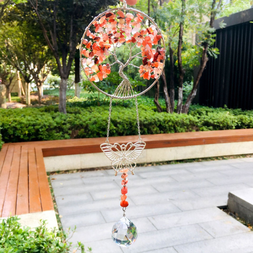 Olivenorma Albero della vita farfalla pendente decorazione ornamento