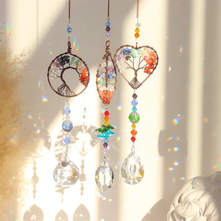 Olivenorma Chakra Reiki Albero della vita Acchiappasole 