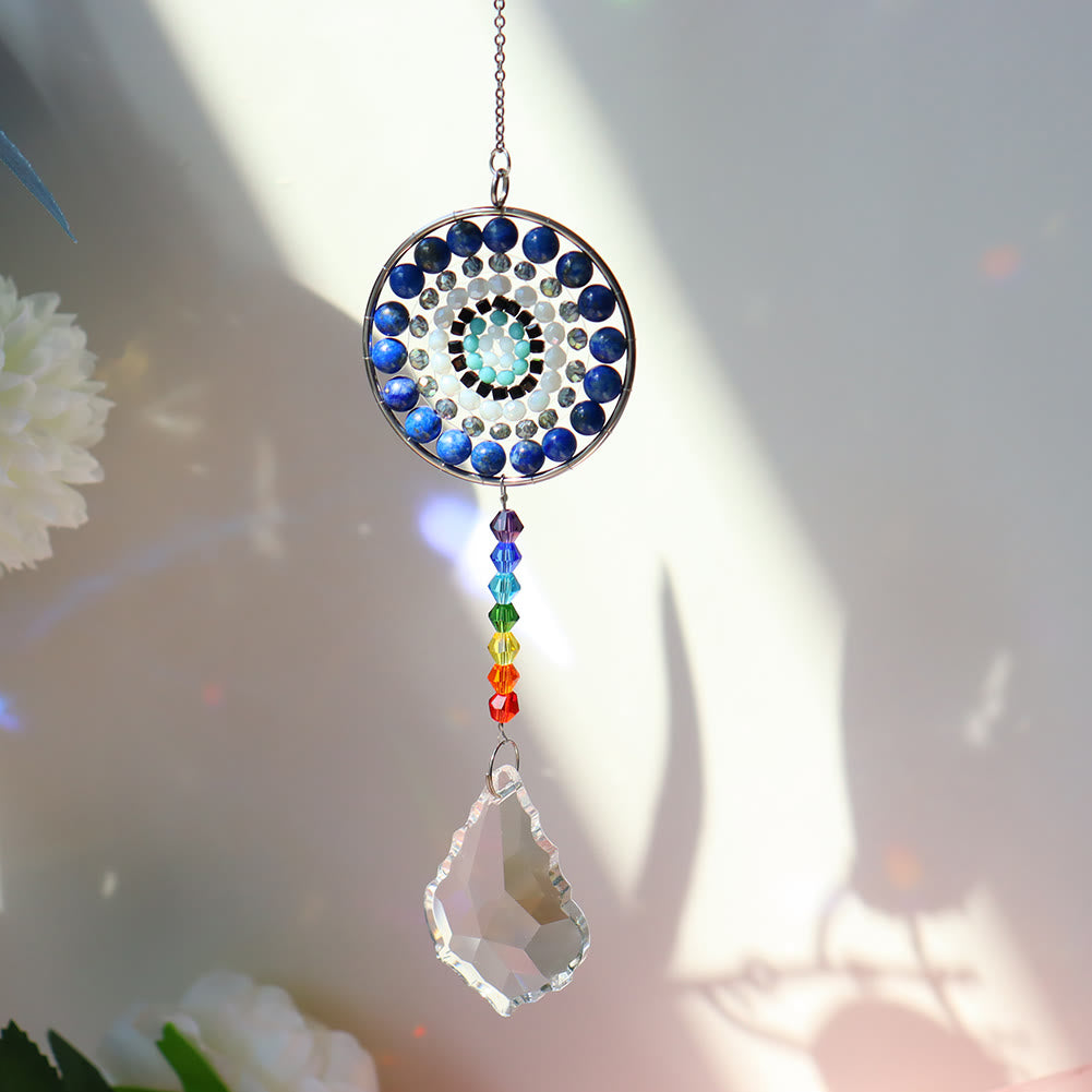 Olivenorma Crystal Suncatchers Campanello a vento Chakra fatto a mano 