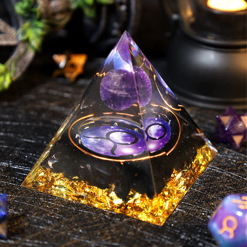 Olivenorma Ametista Palla Ossidiana Ghiaia Zodiaco Toro Orgone Piramide